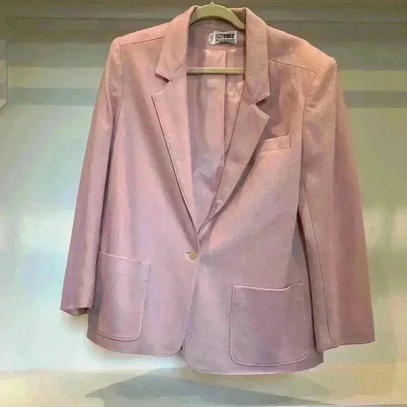 Women’s Vintage Pink Blazer Jacket - Picture 1 of 5